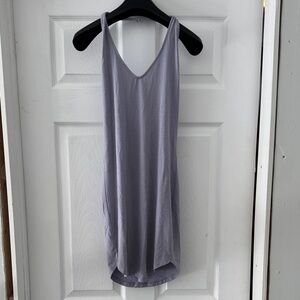 Women's Lavender Halter Mini Dress